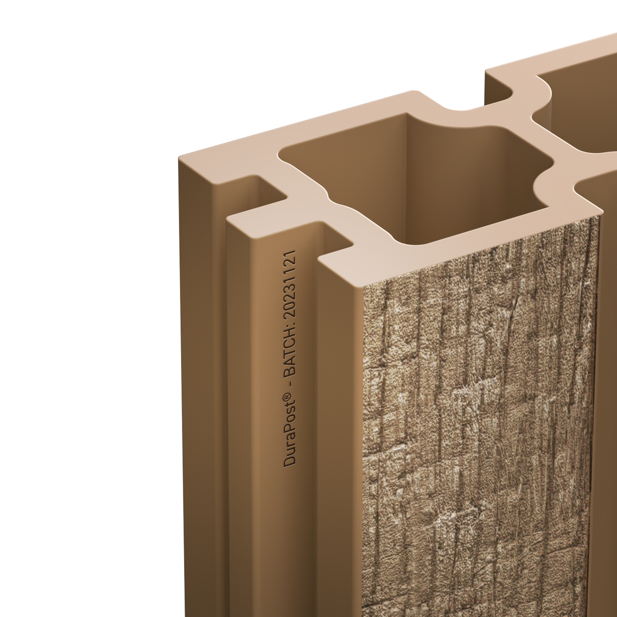 DuraPost URBAN® 6FT SLATTED COMPOSITE BOARDS (PACK OF 1) | NATURAL | FSC Mix 70% - INT-COC-002825