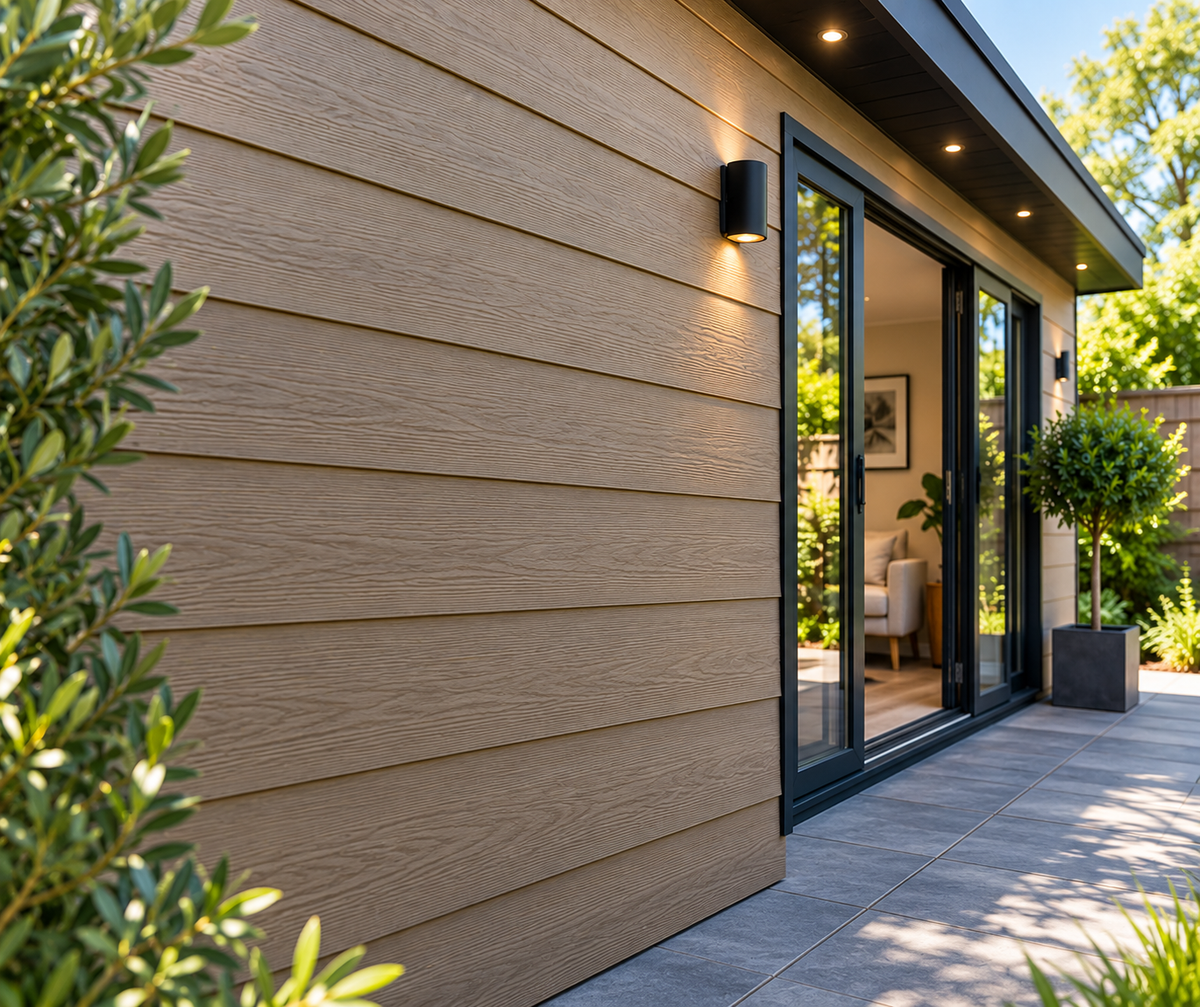 Shiplap Composite Woodgrain Cladding