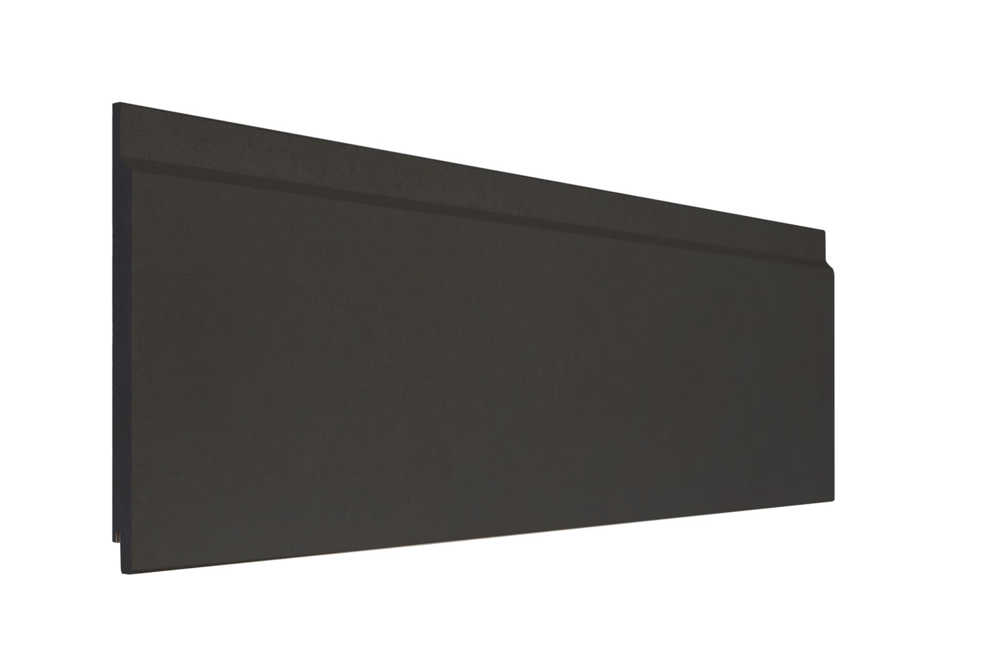 Black Smooth Fibre Cement Click Cladding