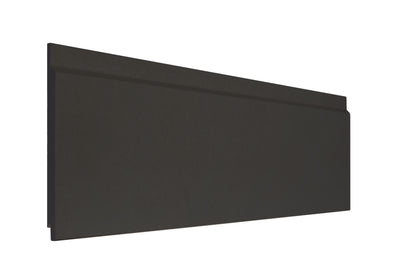 Black Smooth Fibre Cement Click Cladding