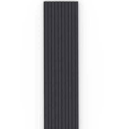 Acoustic Wood Wall Panel Wide Slat Series 2  2400 x 600mm