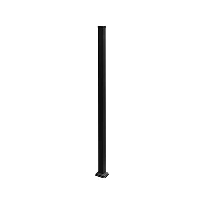 Black Aluminium Fence Post