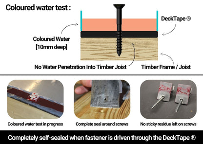DECK TAPE® [Recommended for use on top of joists]