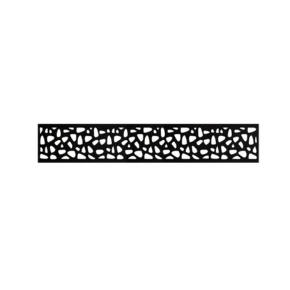 Pebbles Decorative Fence Panel 