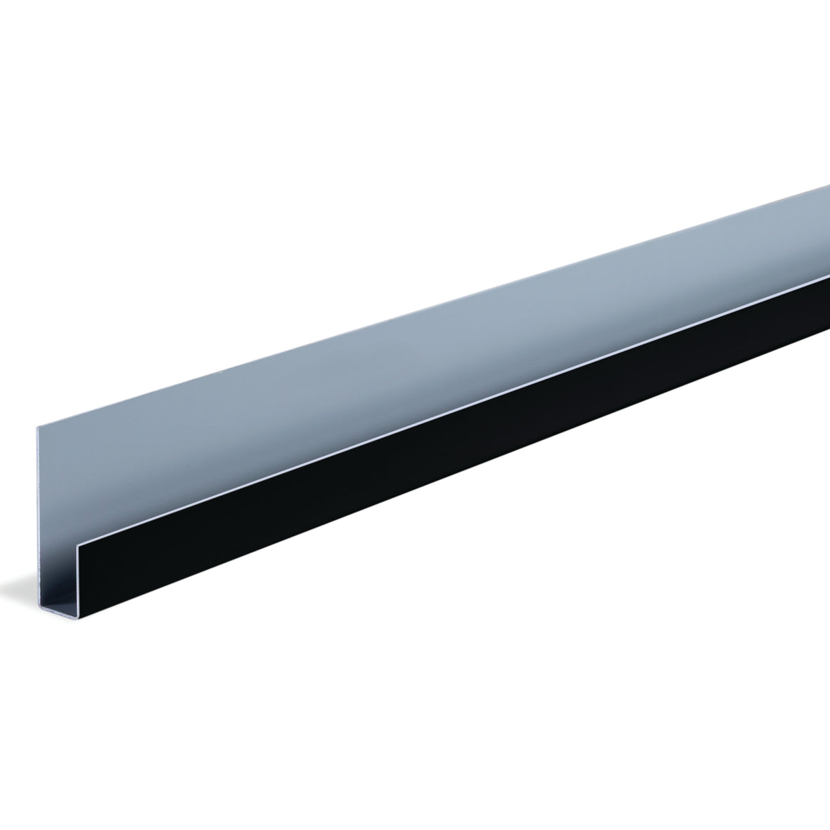 Black 3m Fibre Cement Click Cladding Lintel Trim