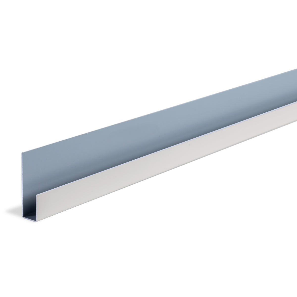Light Grey 3m Fibre Cement Click Cladding Lintel Trim