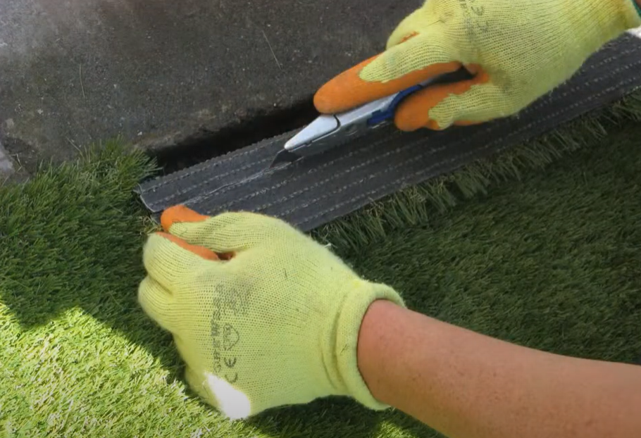 Load video: Artificial Grass Installation Process