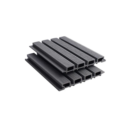 Light Grey Slatted Cladding Board