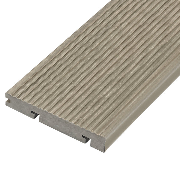 Pewter ProDeck Grooved Bullnose Composite Decking