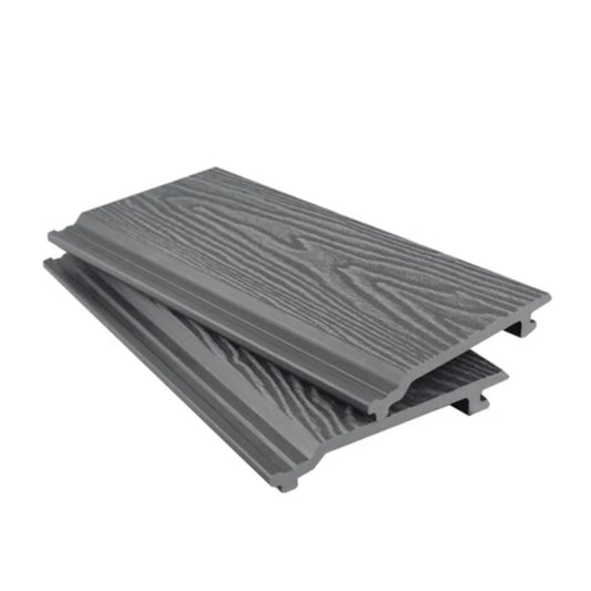 Silver Shiplap Composite Cladding