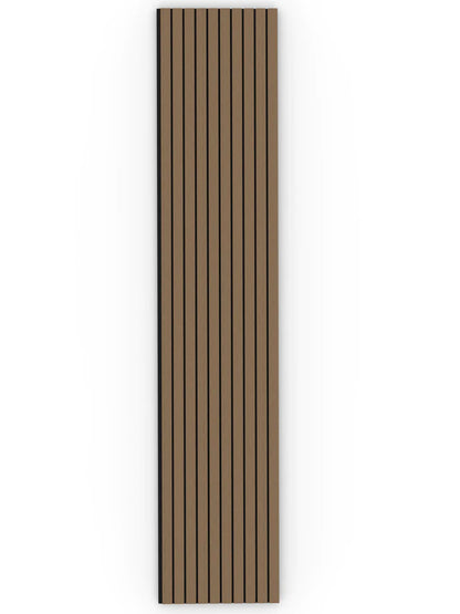 Acoustic Wood Wall Panel Wide Slat Series 2  2400 x 600mm