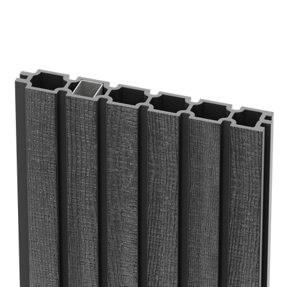 DuraPost URBAN® 6FT SLATTED COMPOSITE BOARDS (PACK OF 1) | CHARCOAL | FSC Mix 70% - INT-COC-002825