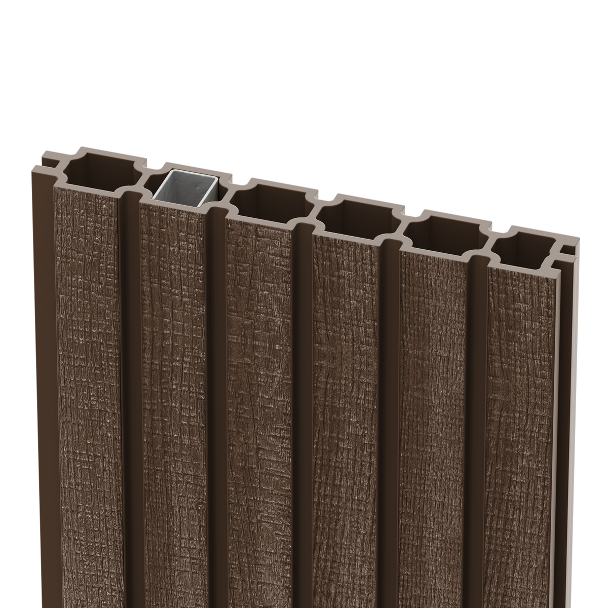 DuraPost URBAN® 6FT SLATTED COMPOSITE BOARDS (PACK OF 1) | BROWN | FSC Mix 70% - INT-COC-002825