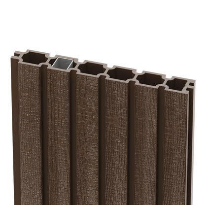 DuraPost URBAN® 6FT SLATTED COMPOSITE BOARDS (PACK OF 1) | BROWN | FSC Mix 70% - INT-COC-002825