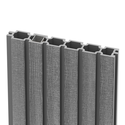DuraPost URBAN® 6FT SLATTED COMPOSITE BOARDS (PACK OF 1) | LIGHT GREY | FSC Mix 70% - INT-COC-002825