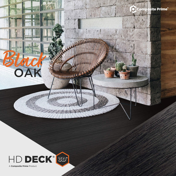 HD Deck 3D Black Oak