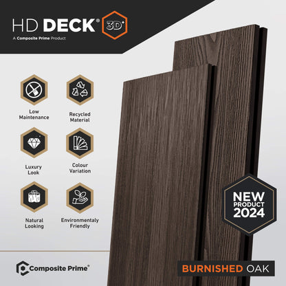 HD 3D Burnished Oak