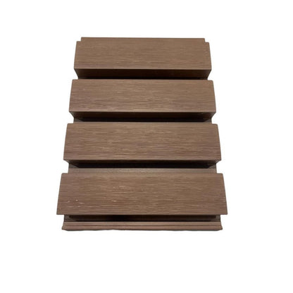 Red Brown Slatted Wall Cladding 2.5m £29.60, Matching Trim £14.50 3.6m External & Internal Corner £29.99 Each