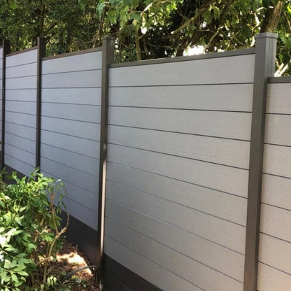 SAiGE Solid Fences- 1.8M High x 1.73M wide between posts (Baseplate fixing)