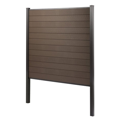 SAiGE Solid Fences - 1.8m High x 1.73 Wide between posts - 12 Boards (into Concrete)