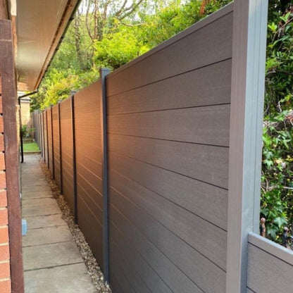 SAiGE Solid Fences- 4' High x 1.73M wide between posts (into Concrete)
