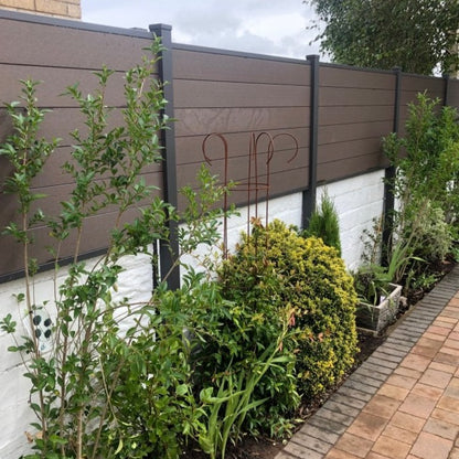 SAiGE Solid Fences- 4' High x 1.73M wide between posts (into Concrete)