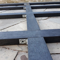 100% Recycled Plastic Joists (Lumber) 50mm x 100mm x 3600mm