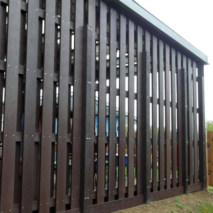 100% Recycled Plastic Square Fence Post 90mm x 90mm x 3050mm