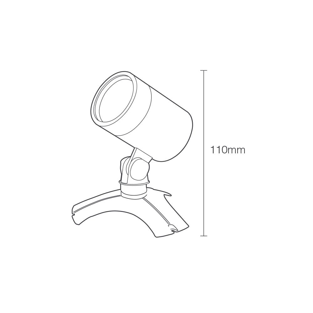 ELLUMIÈRE Small Black Spot Light Starter Kit 4 Pack