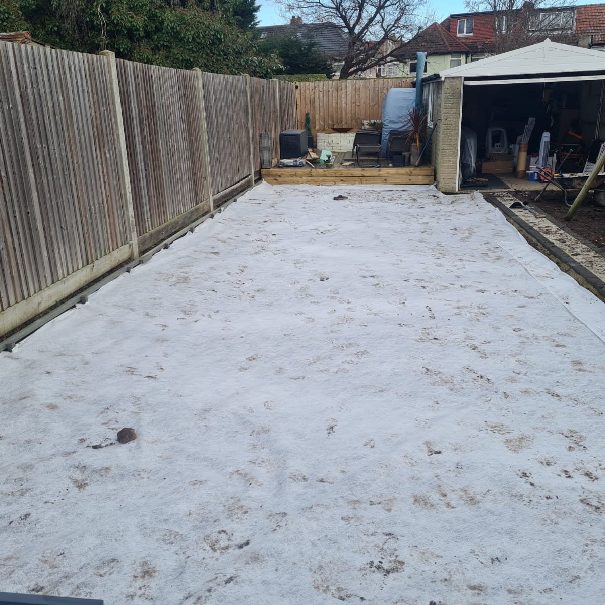 Non Woven 80gsm Geotextile Membrane 4.5m x 100m (450 Sqm)
